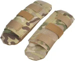 1 Pair Tactical Vest Shoulder Strap Pad Comfort Cushion Pad 1000D Nylon Mesh Protect Pads
