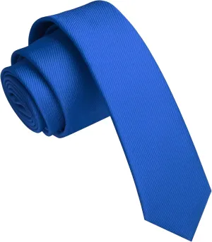 1.58" Solid Color Skinny Tie Slim Necktie for Men(4cm)