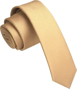 1.58" Solid Color Skinny Tie Slim Necktie for Men(4cm)