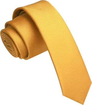 1.58" Solid Color Skinny Tie Slim Necktie for Men(4cm)