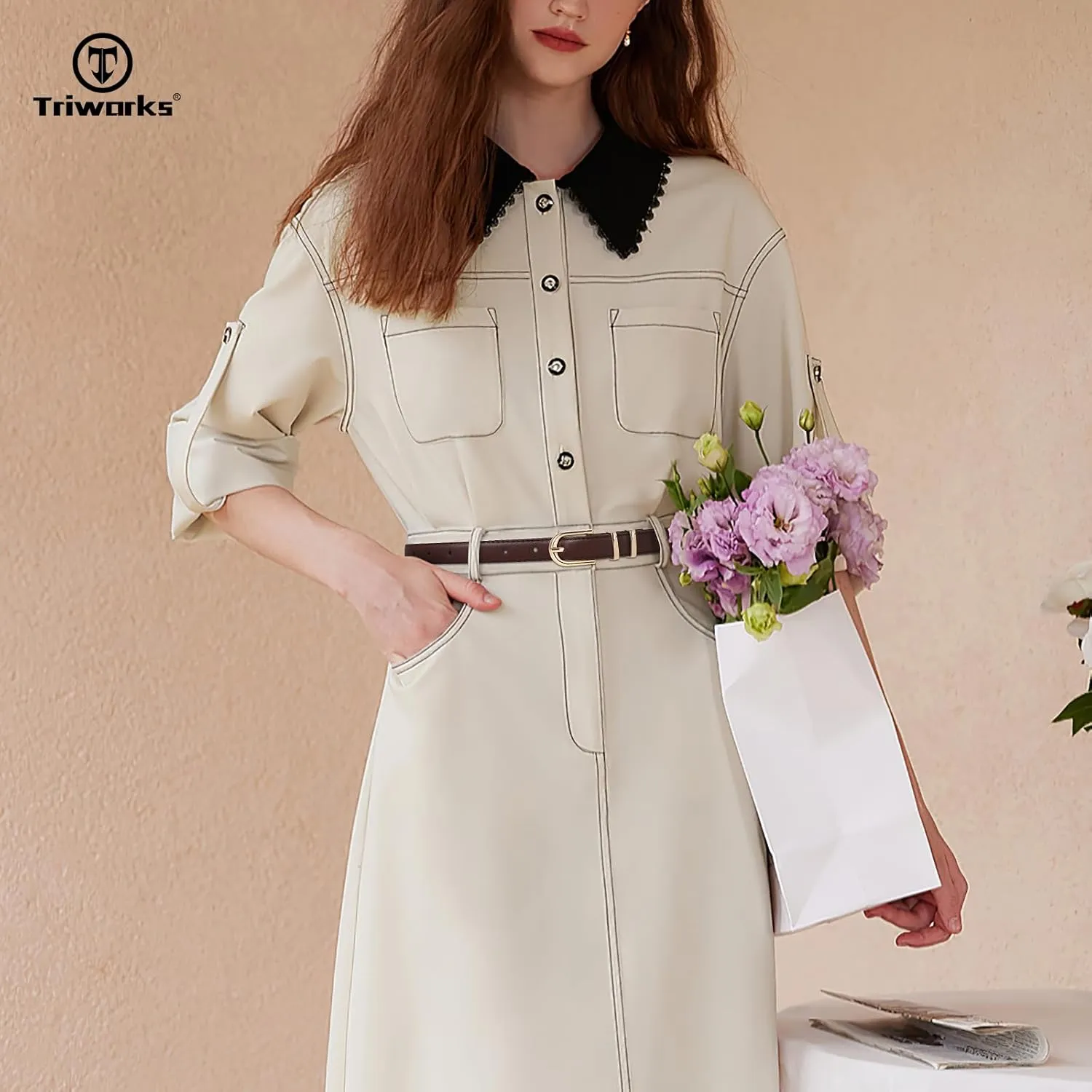 2 Pack Women Skinny Leather Belts for Jeans Pants Thin Faux Leather Belt with Gold Buckle