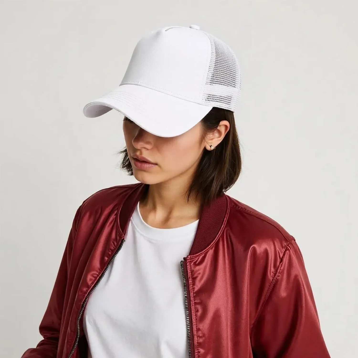 5 Pieces Vintage Washed Plain Baseball Cap Distressed Dad Golf Hat for Men Women