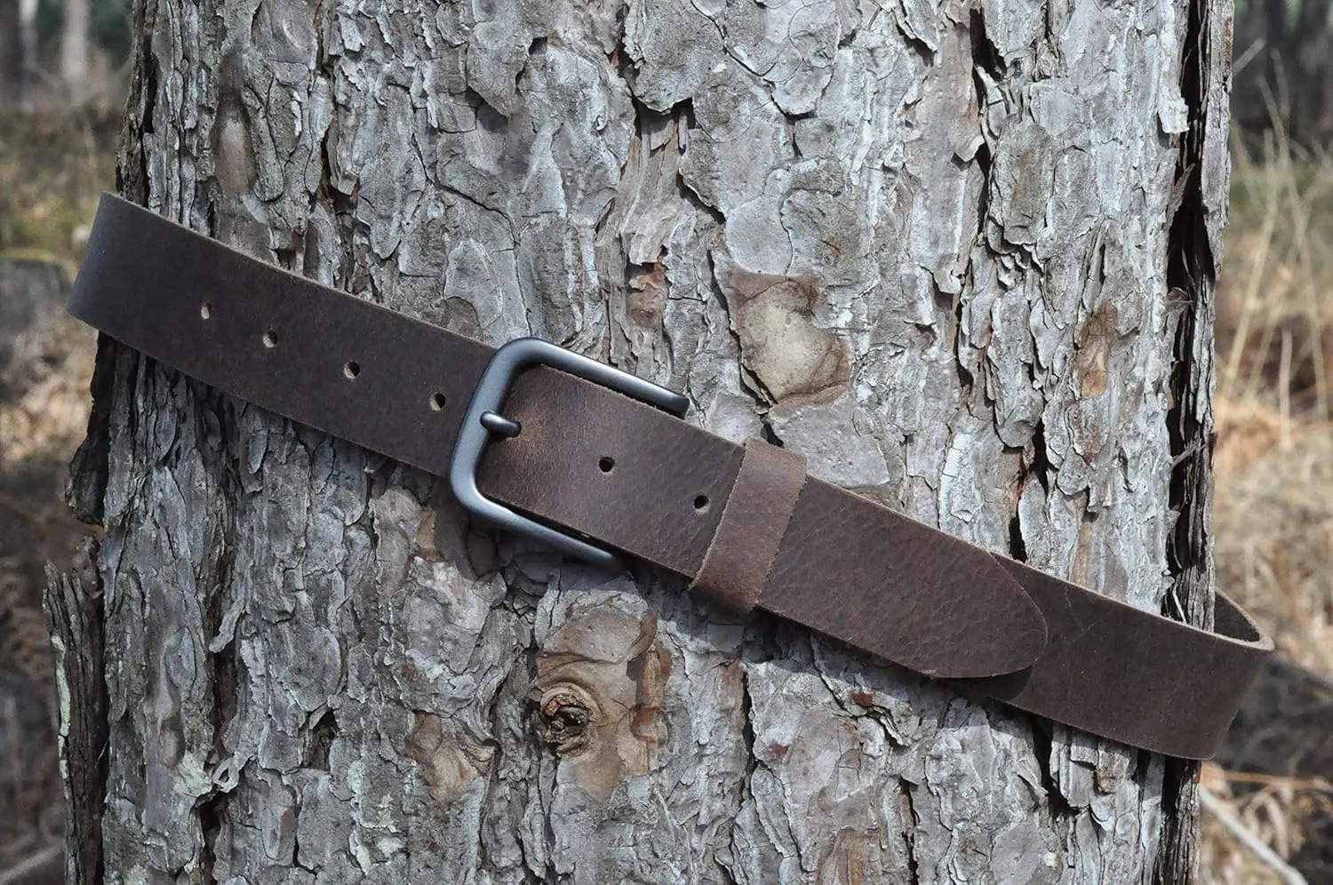 Ashford Ridge 34mm (1.25") Full Hide Leather Belt - Made in England