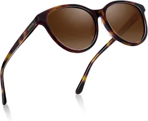 AVAWAY Women's Sunglasses Polarized 100% UV Protection for Driving Golf Hiking Boating