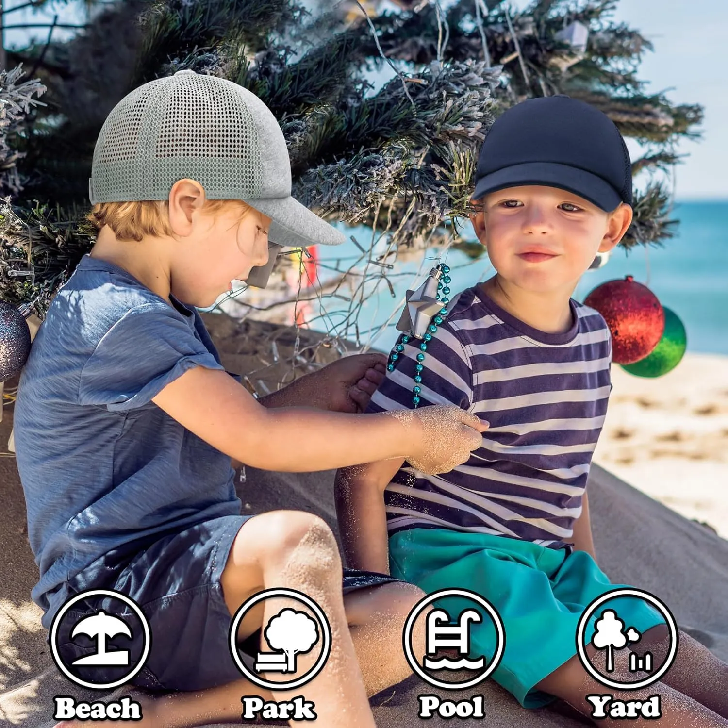 Baby Baseball Cap with Mesh Toddler Baseball Hat Infant Baseball Cap Baby Ball Cap Toddler Hat Kids Baseball Cap UPF 50 