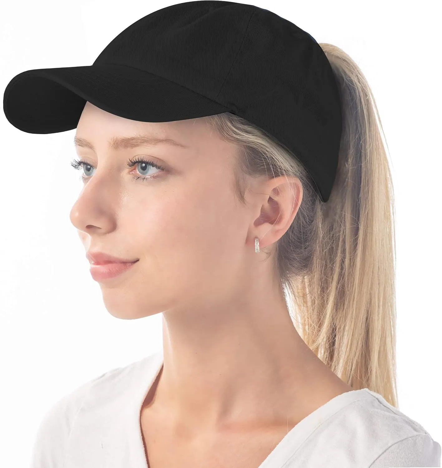 Baseball Dad Hat Women Men Blank Washed Low Profile Cotton and Denim UPF 50  Running Golf Cap Hat