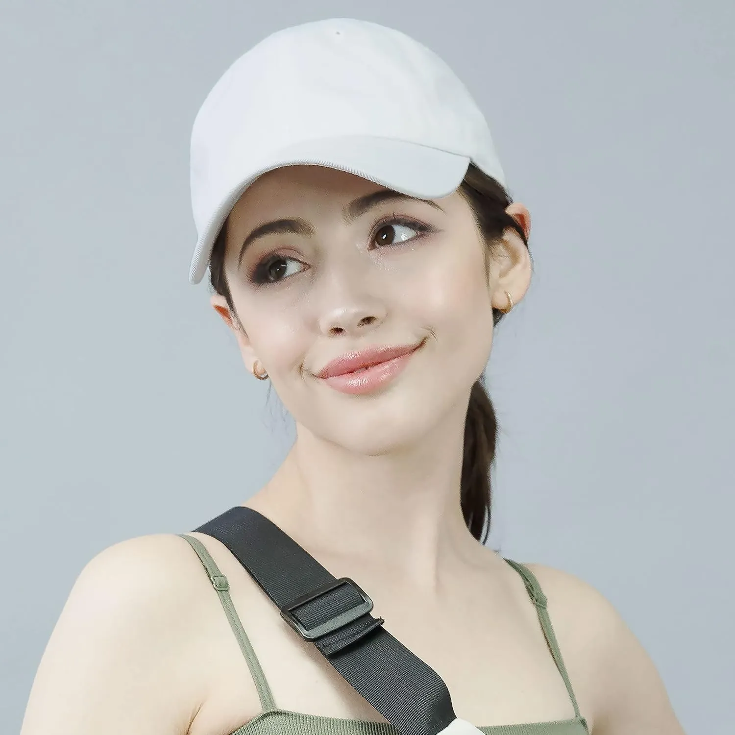 Baseball Dad Hat Women Men Blank Washed Low Profile Cotton and Denim UPF 50  Running Golf Cap Hat
