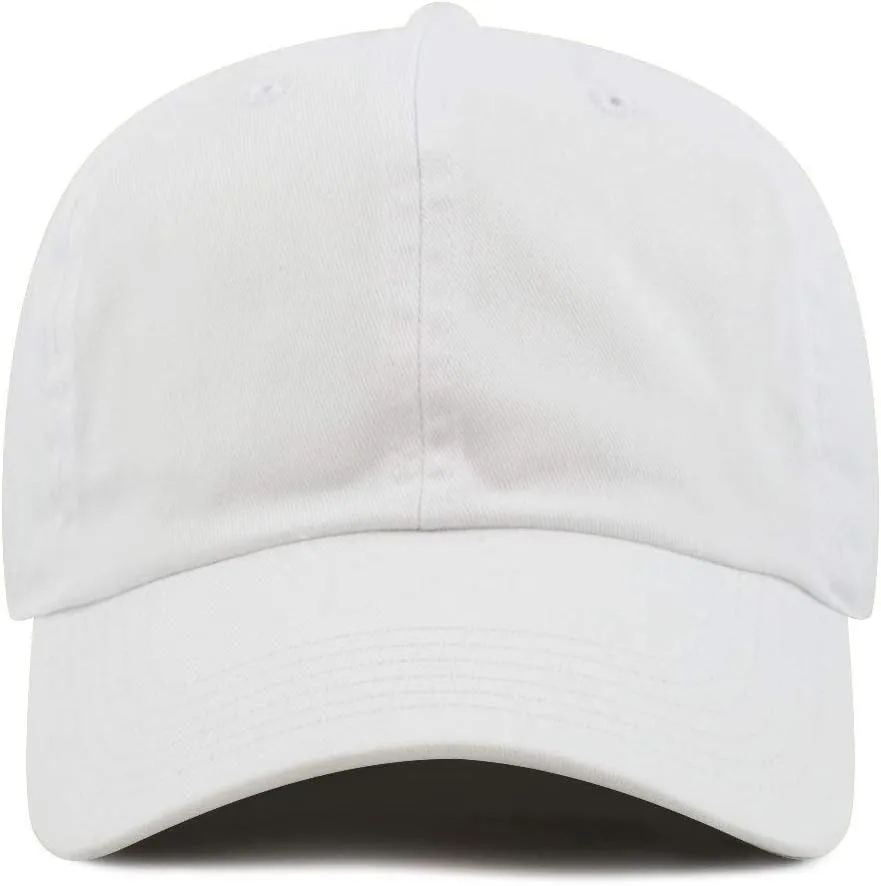 Baseball Dad Hat Women Men Blank Washed Low Profile Cotton and Denim UPF 50  Running Golf Cap Hat