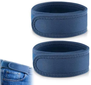 BeltBro Pro for Men and Women Elastic No Buckle Invisible Belt Patented Metal Free TSA Soft Adjustable Side Tactical Belt
