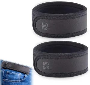 BeltBro Pro for Men and Women Elastic No Buckle Invisible Belt Patented Metal Free TSA Soft Adjustable Side Tactical Belt