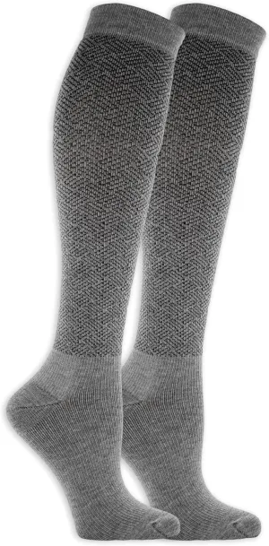 Dr. Scholl's Men's Graduated Compression Over the Calf Socks - 2 & 3 Pair Packs - Energizing Comfort and Fatigue Relief