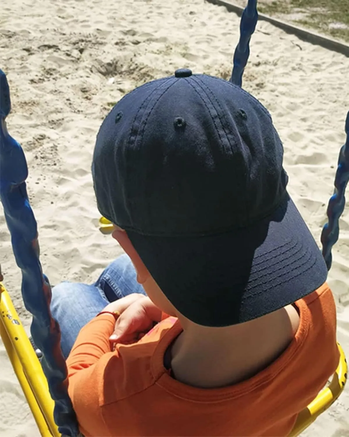FURTALK Toddler Baseball Hat Kids Boys Girls Adjustable Washed Cotton Baseball Cap with Ponytail