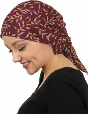 Hats Scarves & More Chemo Scarf Head Scarves for Women Cancer Headwear Headscarf Head Coverings 28 Inch Square Batik
