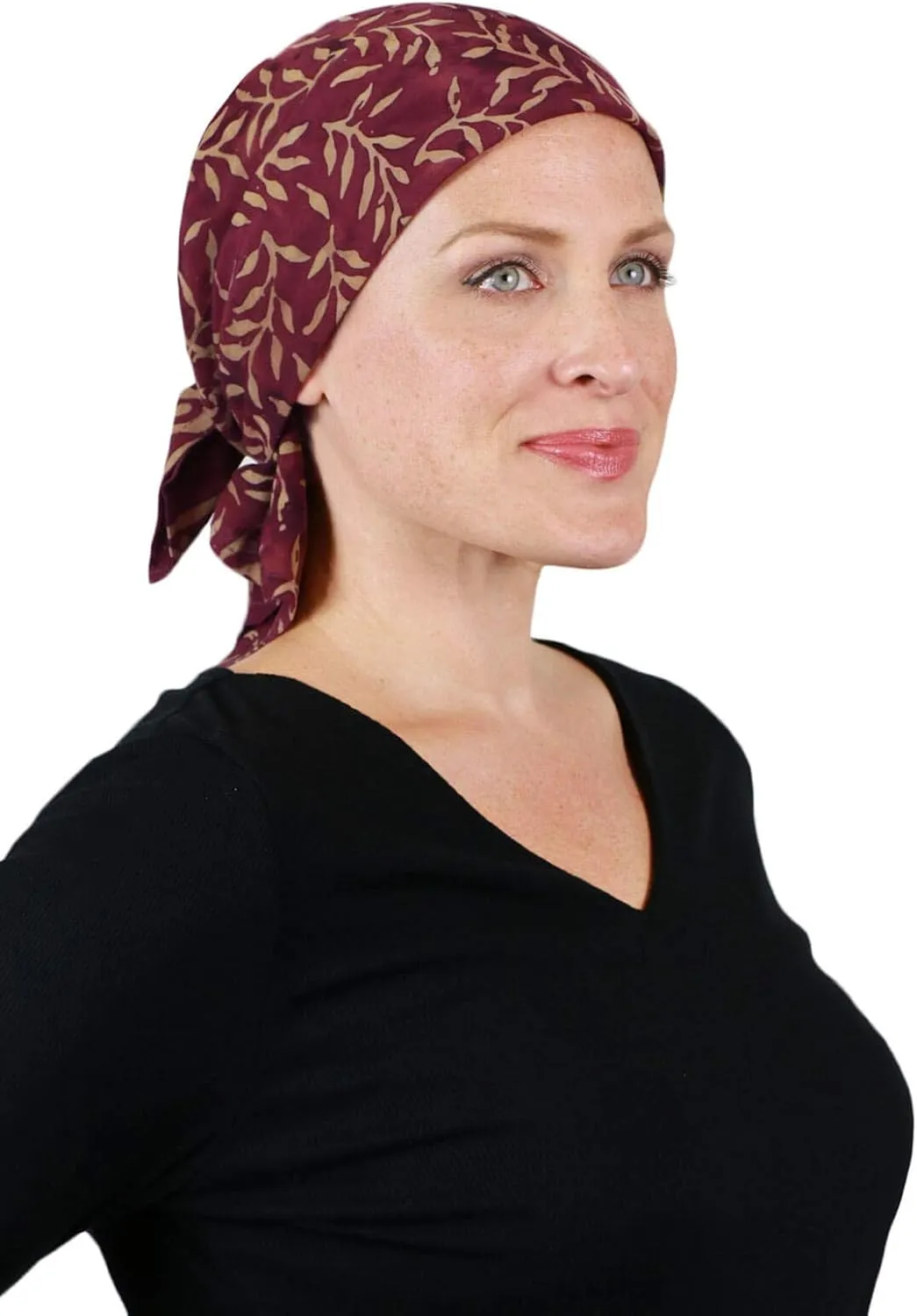 Hats Scarves & More Chemo Scarf Head Scarves for Women Cancer Headwear Headscarf Head Coverings 28 Inch Square Batik