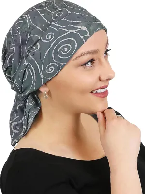 Hats Scarves & More Chemo Scarf Head Scarves for Women Cancer Headwear Headscarf Head Coverings 28 Inch Square Batik