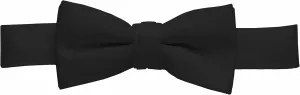 HOLD'EM Bow Tie For Boys and Baby Satin look Solid Color Adjustable Pre-tied