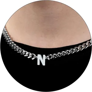 Initial A-Z Cuban Link Chain Necklace for Men Women Stainless Steel Letter Pendant Chain 6.5mm Width 18 2 Inches Jewelry Gift for Men