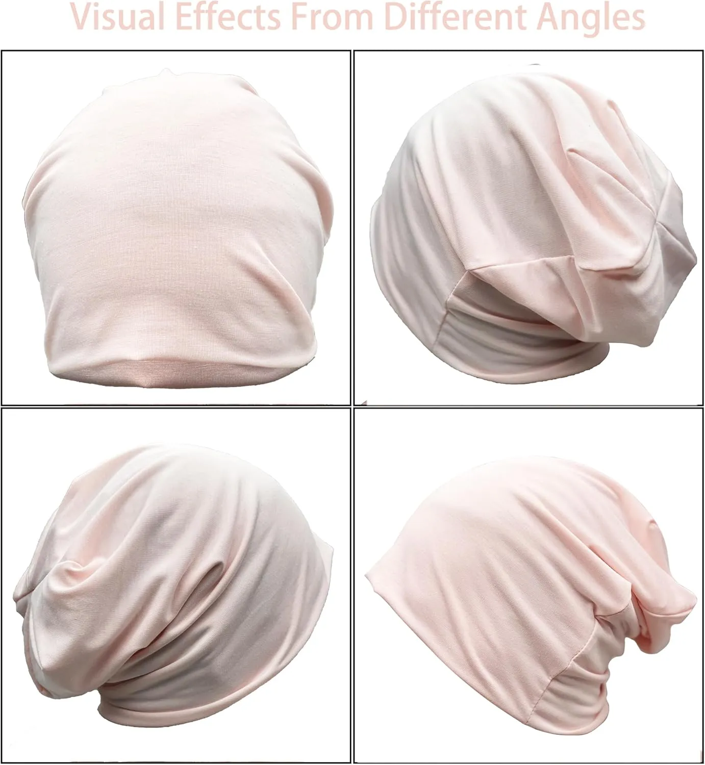 JarseHera Slouchy Beanie for Men Women Baggy Headwear Chemo Caps Cancer Hats
