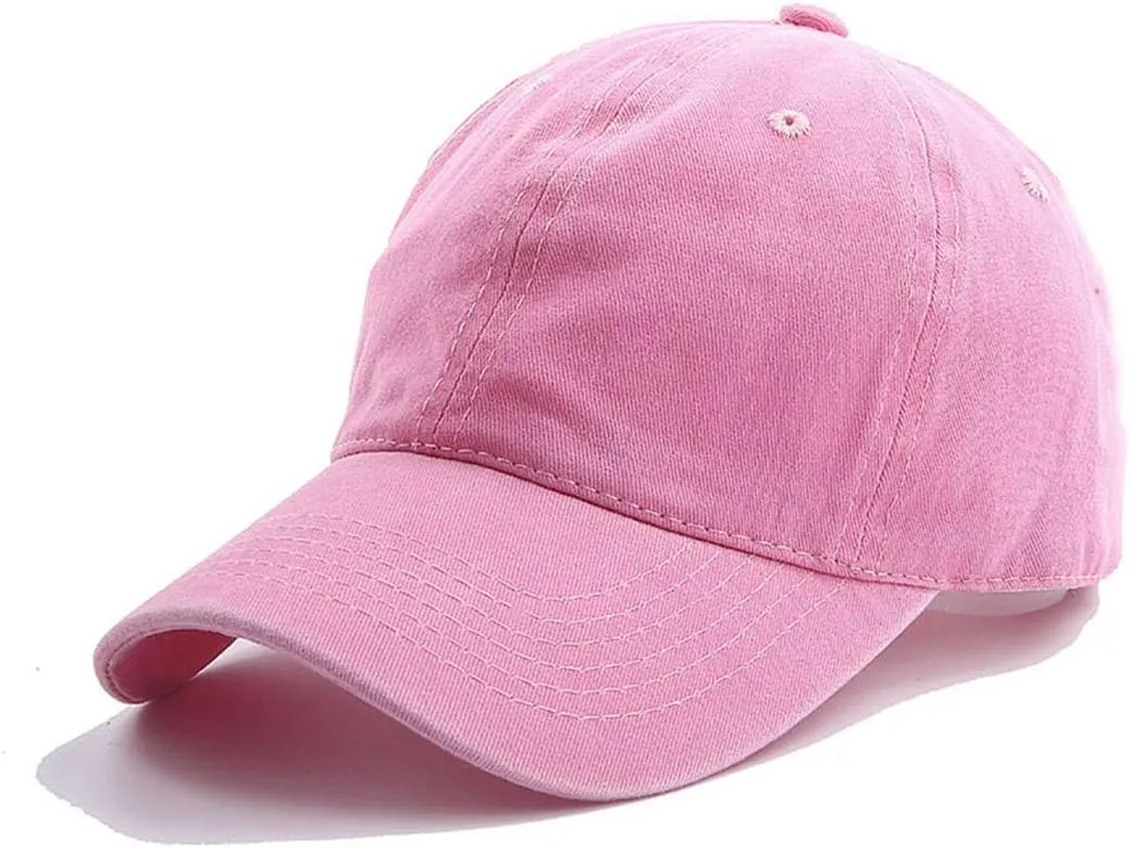 Kids Distresed-Washed Baseball Hat Infant Toddler Baby Boy Girl Hats Distresed for 2-8 Years