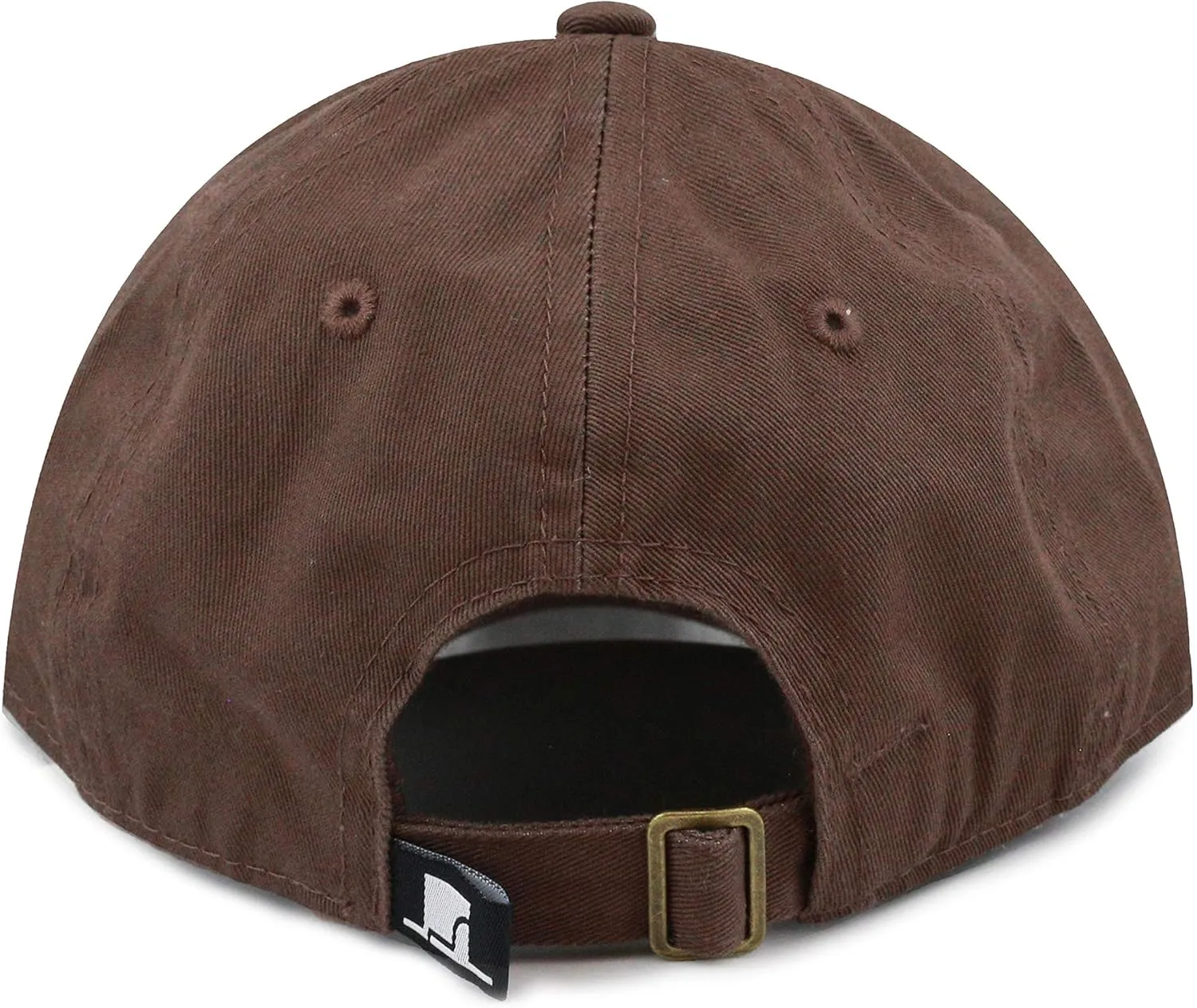 Kids Washed Low Profile Cotton and Denim UPF 50  Plain Baseball Cap Hat