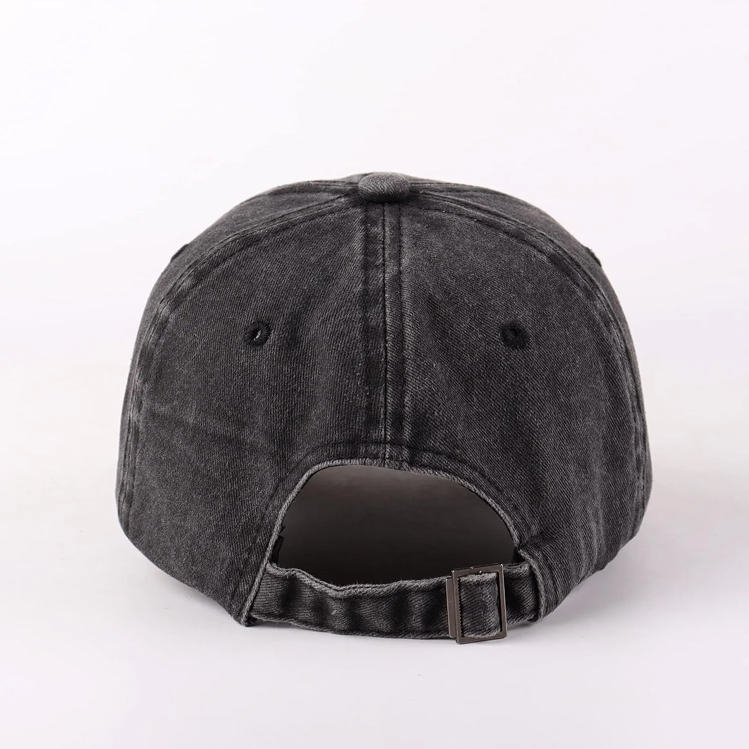 LANGZHEN Unisex Baseball Cap 100% Cotton Fits Men Women Washed Denim Adjustable Dad Hat