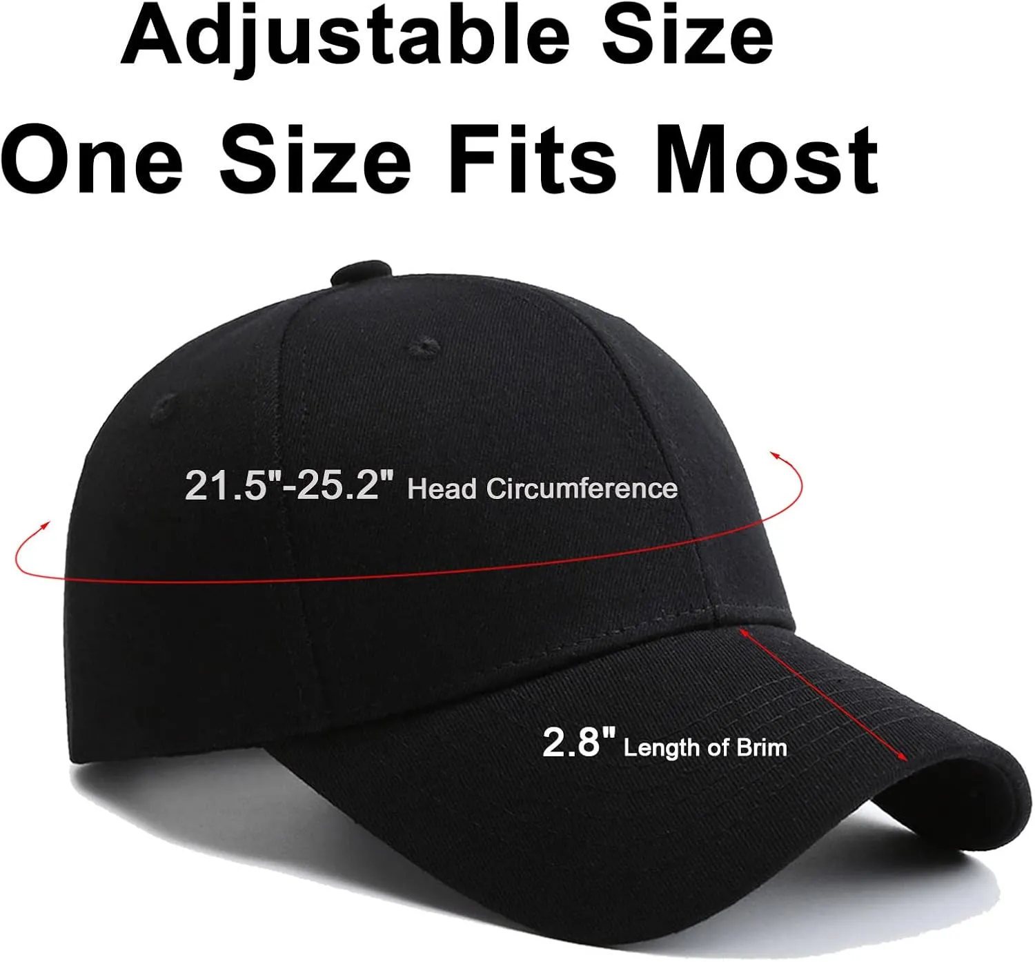 NPQQUAN Baseball Cap Structured Front Panels Golf Dad Trucker Hats for Men Women