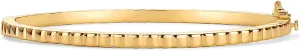 PAVOI 14K Gold Plated Cubic Zirconia Bangle Tennis Bracelets for Women | Classic Love Cuff Bangle Bracelets