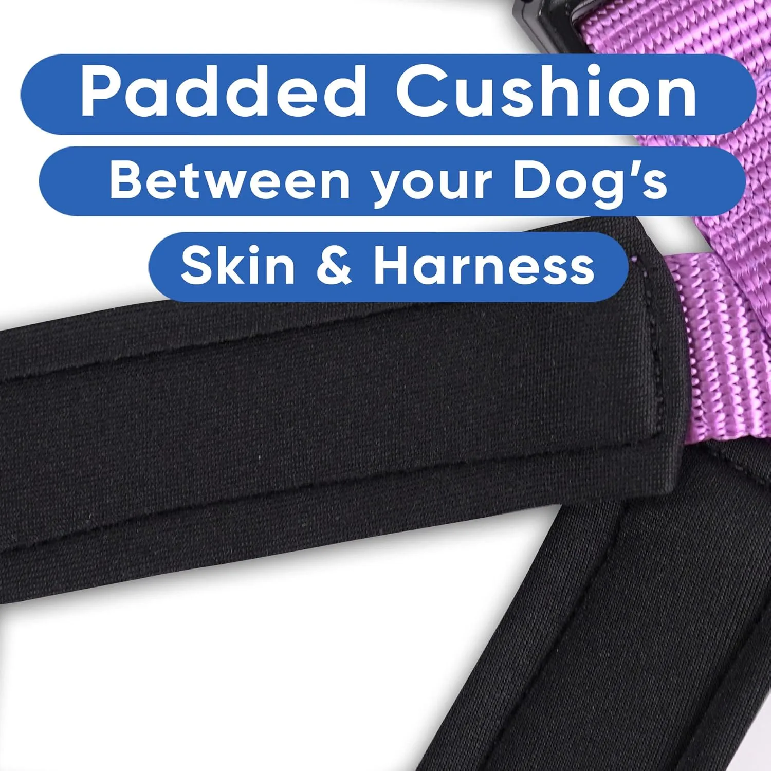 Pawtitas Reflective Dog Harness Padded Dog Harness Provides Comfort Control for a Walk or Running Great Pet Accessories Dog Vest S Small Orchid Dog Harness