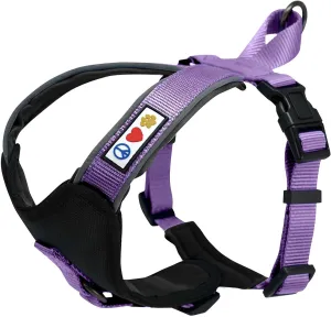 Pawtitas Reflective Dog Harness Padded Dog Harness Provides Comfort Control for a Walk or Running Great Pet Accessories Dog Vest S Small Orchid Dog Harness