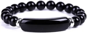 PEAS Fashion Jewelry Healing Stone Bracelet Crystal Energy Stretch Bracelet