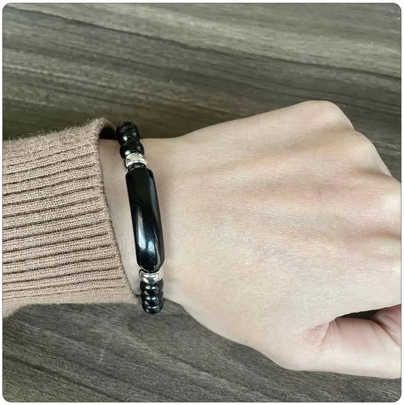 PEAS Fashion Jewelry Healing Stone Bracelet Crystal Energy Stretch Bracelet