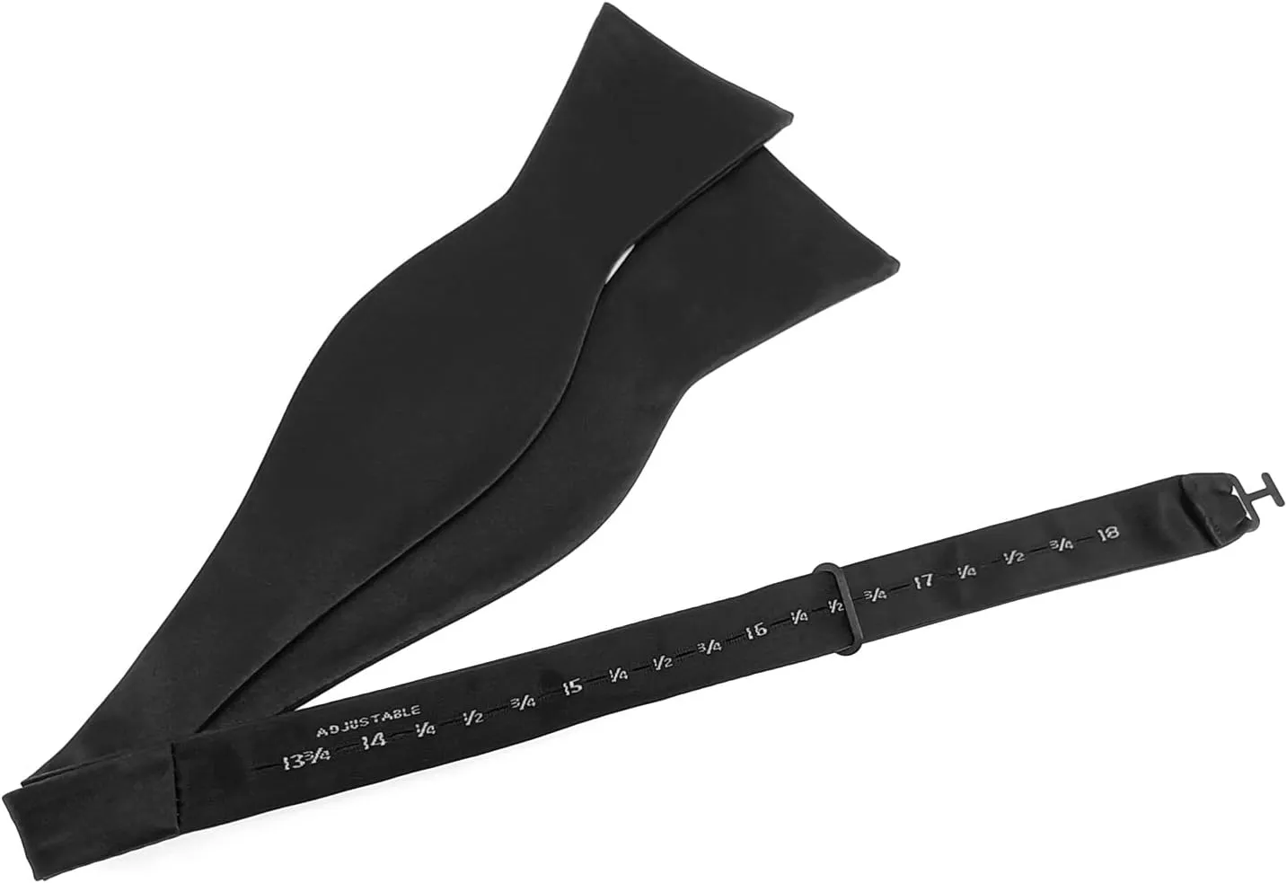 PenSee Mens Solid Bowtie Woven Self Tie Bow Ties Tuxedo & Wedding Bowties