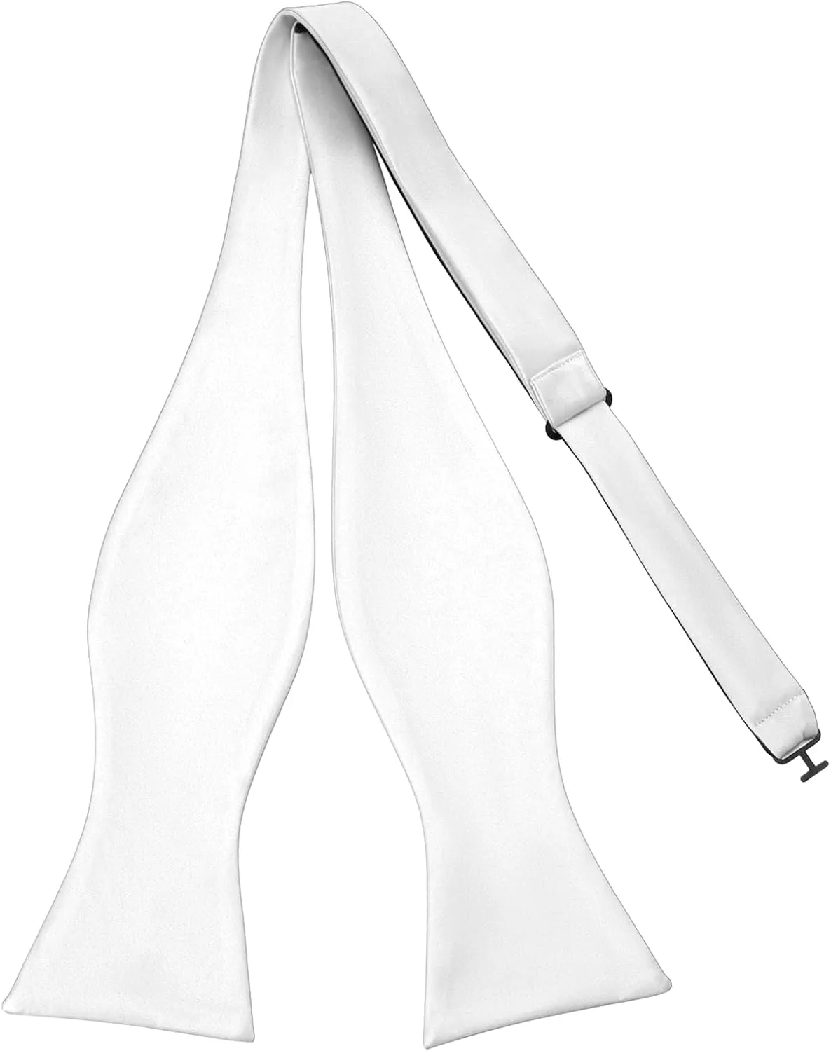 PenSee Mens Solid Bowtie Woven Self Tie Bow Ties Tuxedo & Wedding Bowties