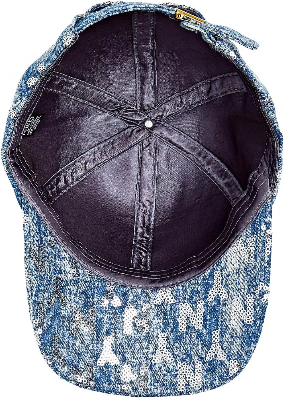 Red by Kiss Satin-Lined Baseball Cap, Comfortable Fit Adjustable Hat, Hair Protection Unique Designs