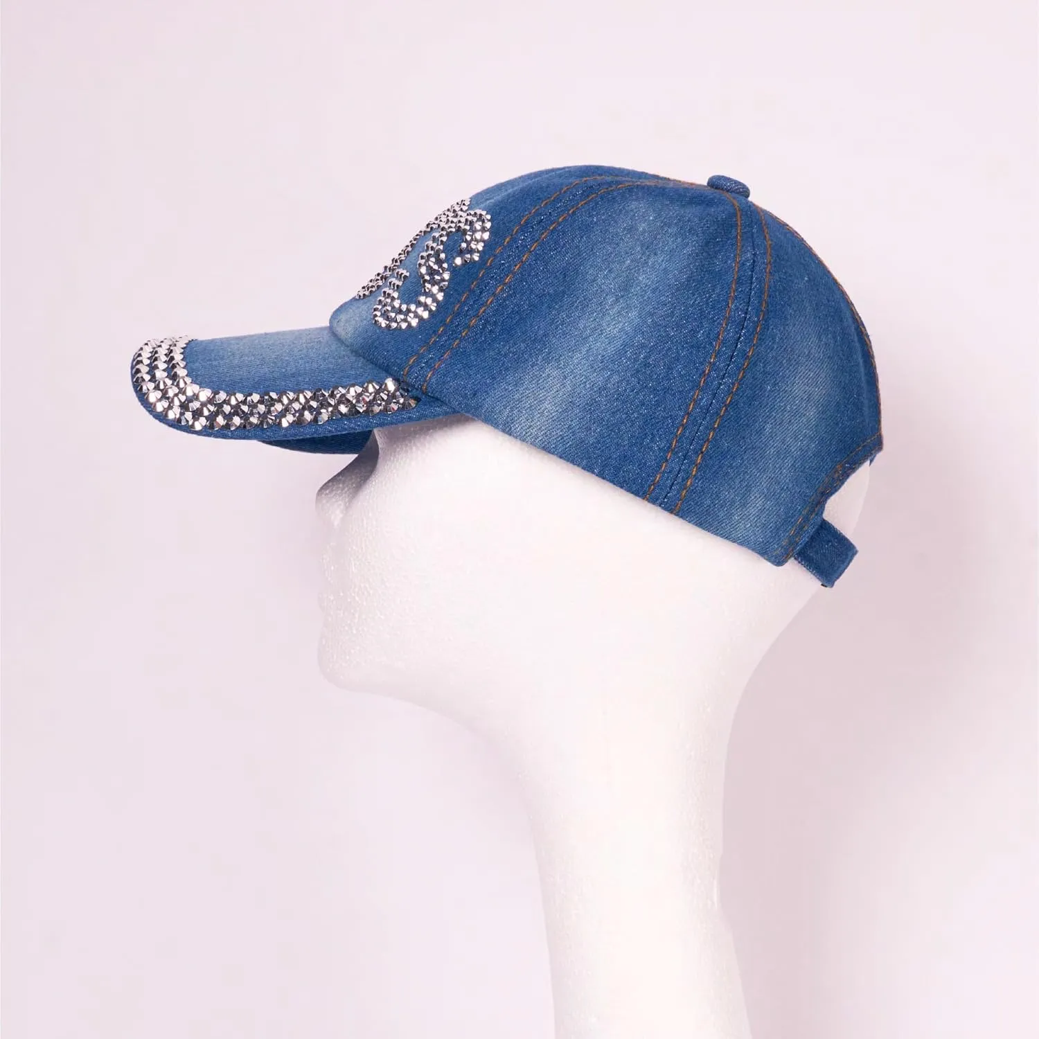 Red by Kiss Satin-Lined Baseball Cap, Comfortable Fit Adjustable Hat, Hair Protection Unique Designs