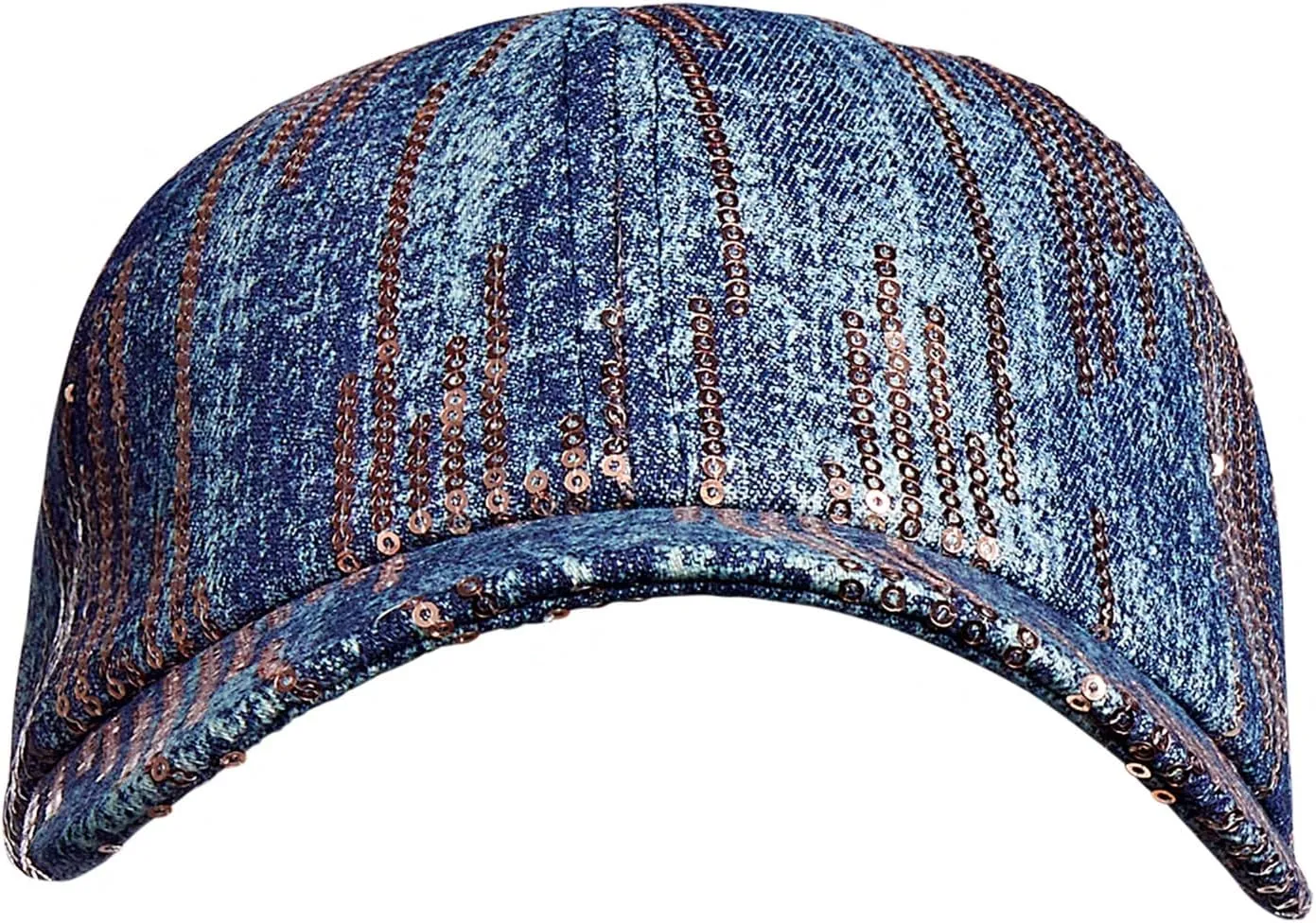 Red by Kiss Satin-Lined Baseball Cap, Comfortable Fit Adjustable Hat, Hair Protection Unique Designs