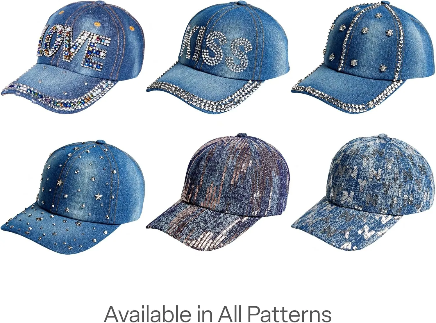 Red by Kiss Satin-Lined Baseball Cap, Comfortable Fit Adjustable Hat, Hair Protection Unique Designs