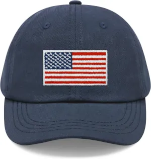 Sarfel Toddler Baseball Cap - USA Flag Design, American Style, Infant & Kids Sizes