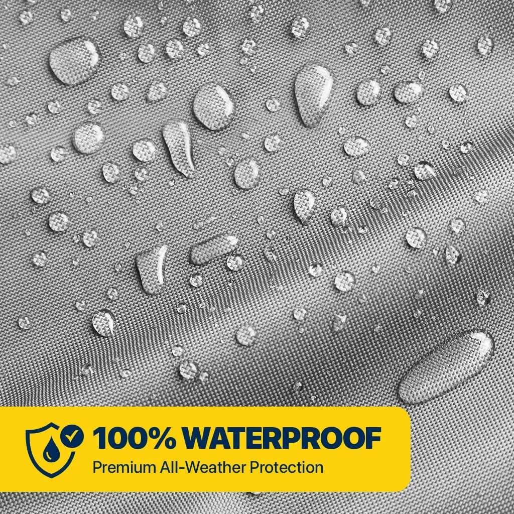 Seal Skin Covers Universal Boat Cover, Waterproof Marine-Grade Cover for 20'-22' L & Up to 106" W, Heavy-Duty & UV-Resistant, Ideal for Bass Boats, V-Hull, Fishing & Runboat