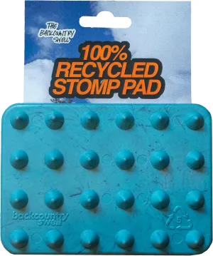 Snowboard Stomp Pad, 100% Recycled Plastic - Spike Grip - Snowboard Traction Pad