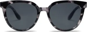 SOJOS Trendy Cat Eye Round Polarized Sunglasses for Women Fashion UV Protection Sunnies Sunglasses SJ2175