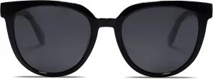 SOJOS Trendy Cat Eye Round Polarized Sunglasses for Women Fashion UV Protection Sunnies Sunglasses SJ2175