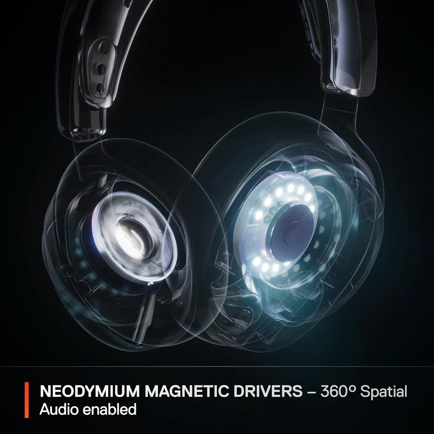 SteelSeries Arctis Nova Pro Wireless Xbox Multi-System Gaming Headset - Premium Hi-Fi Drivers - Active Noise Cancellation Infinity Power System - Stealth Mic - Xbox, PC, PS5, PS4, Switch, Mobile