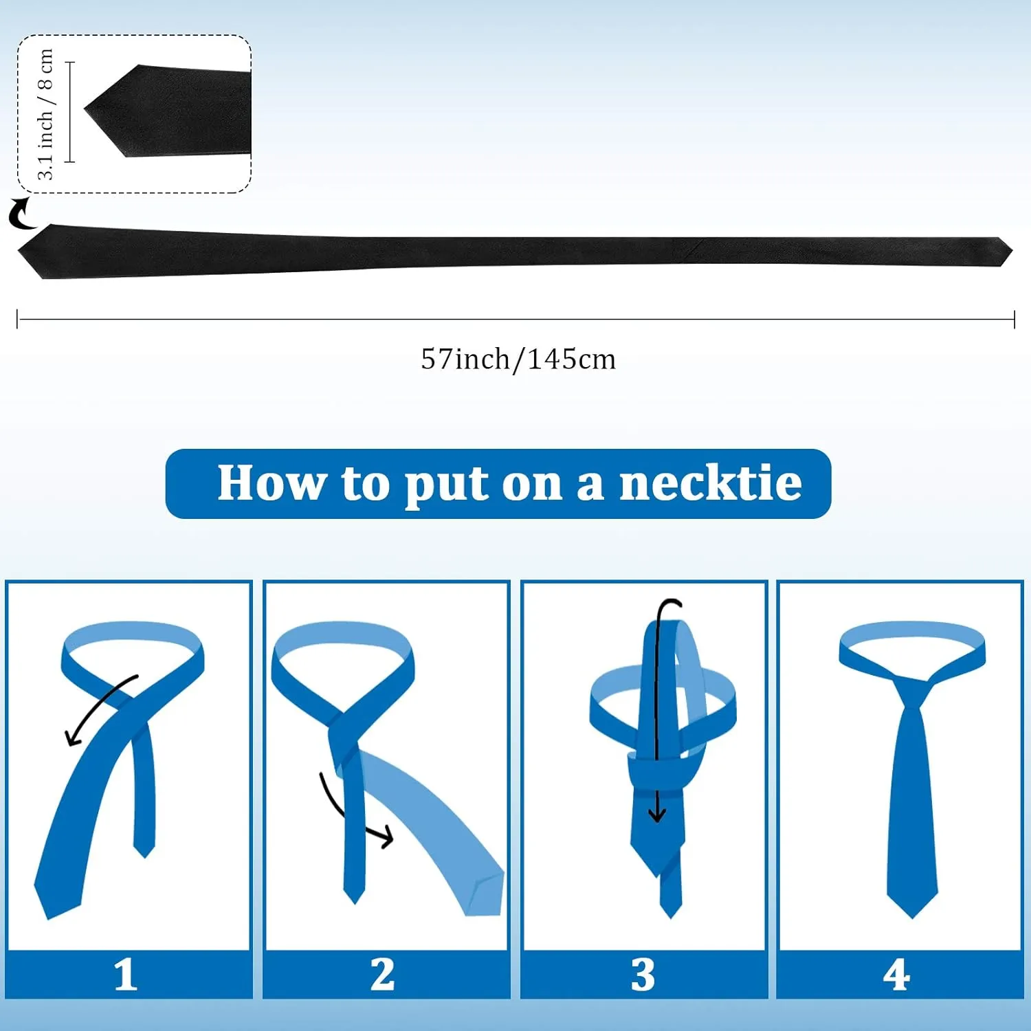 Syhood 12 Pieces Solid Satin Pure Color Ties Set Business Formal Necktie Tie for Men Formal Occasion Wedding
