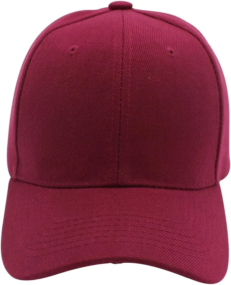 Top Level Baseball Cap Men Women - Classic Adjustable Plain Hat