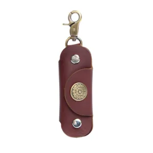Upgraded Minimalist Leather Key Case Securely Prevents Falling Off Key Holder Key Organizer