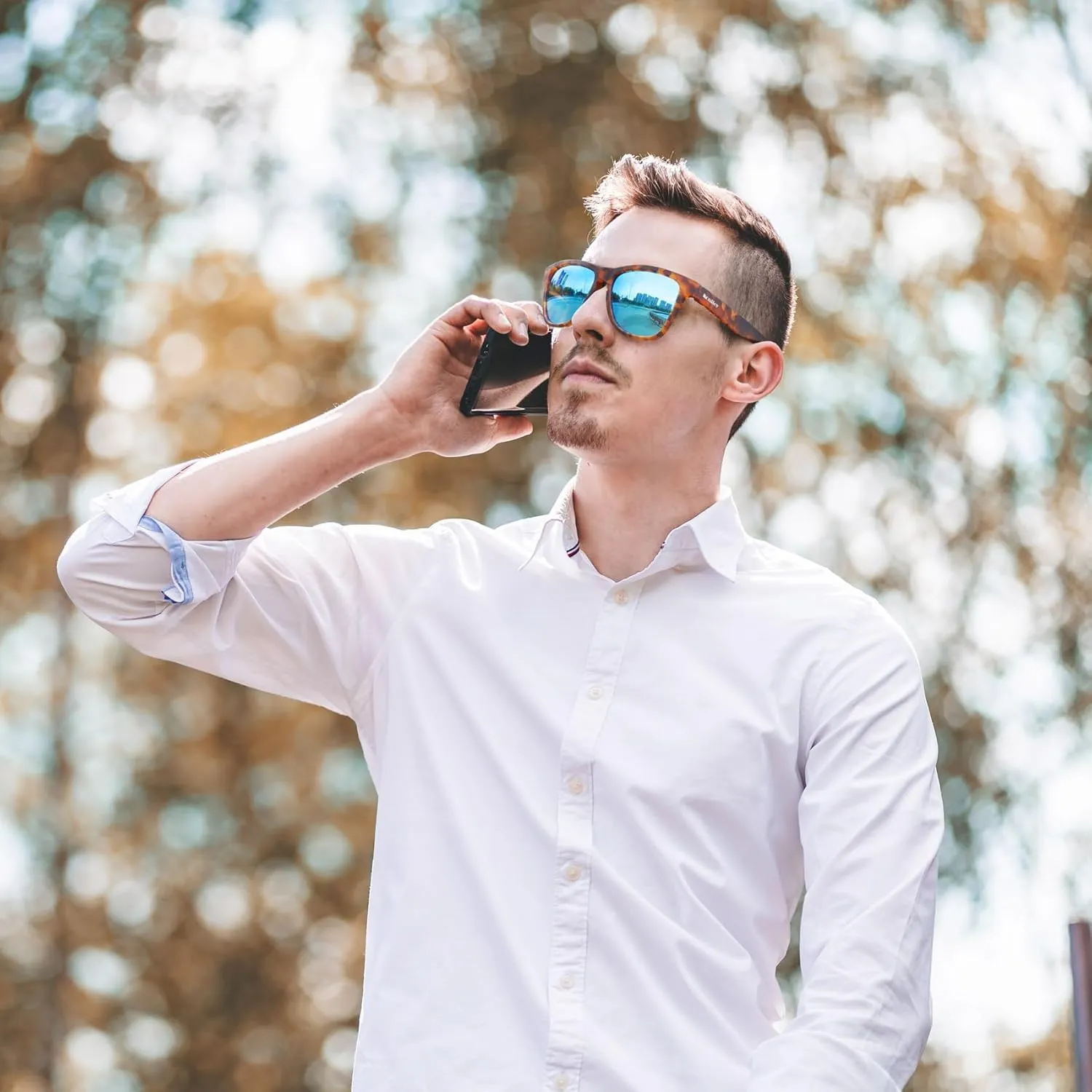 Vintage Sunglasses for Men & Women, Retro Eyewear with Non-slip Flexible Frame, Polarized/Non-Polarized Lens UV Protection