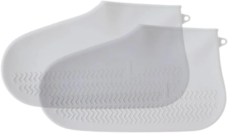 Waterproof Shoe Covers for Kids, Women & Men. Reusable, Anti-Slip, Dustproof & Rainproof Silicone Rubber Overshoes, Rain Footwear Protectors, Outdoor, Cycling, Biking, Walking. Sustainable & BPA Free.