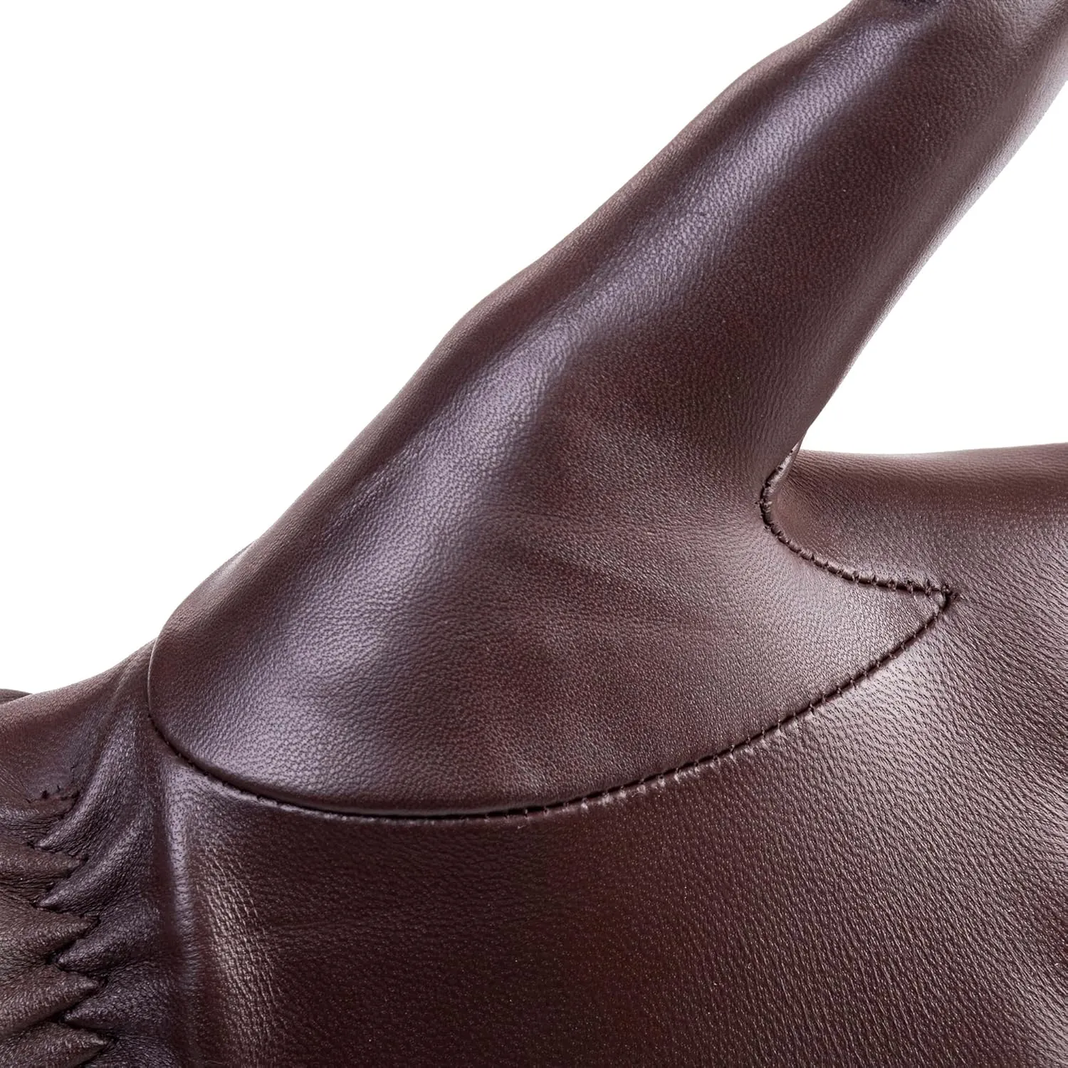Winter Womens Fashion Leather Gloves Warm Cashmere Lining Touchscreen Texting Windproof Driving Gloves
