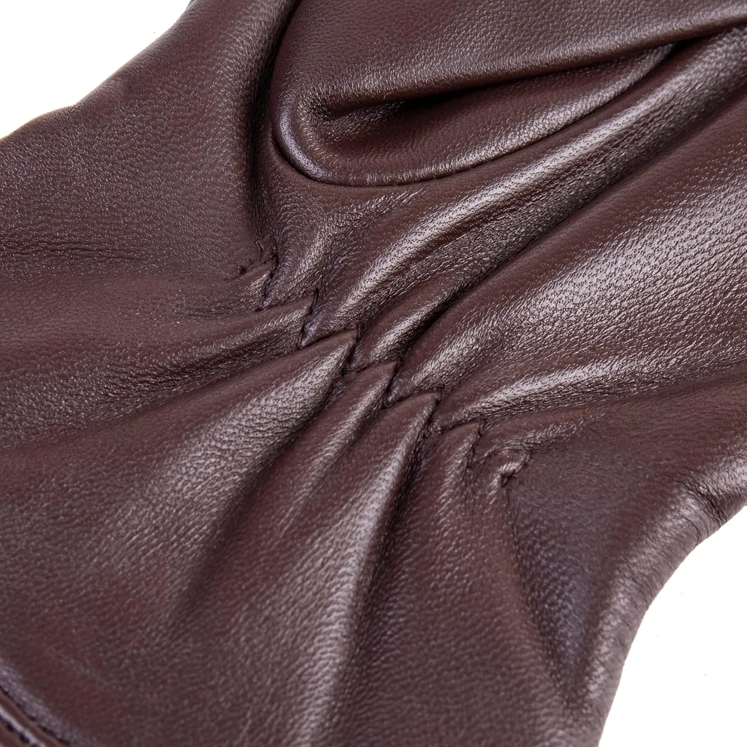 Winter Womens Fashion Leather Gloves Warm Cashmere Lining Touchscreen Texting Windproof Driving Gloves